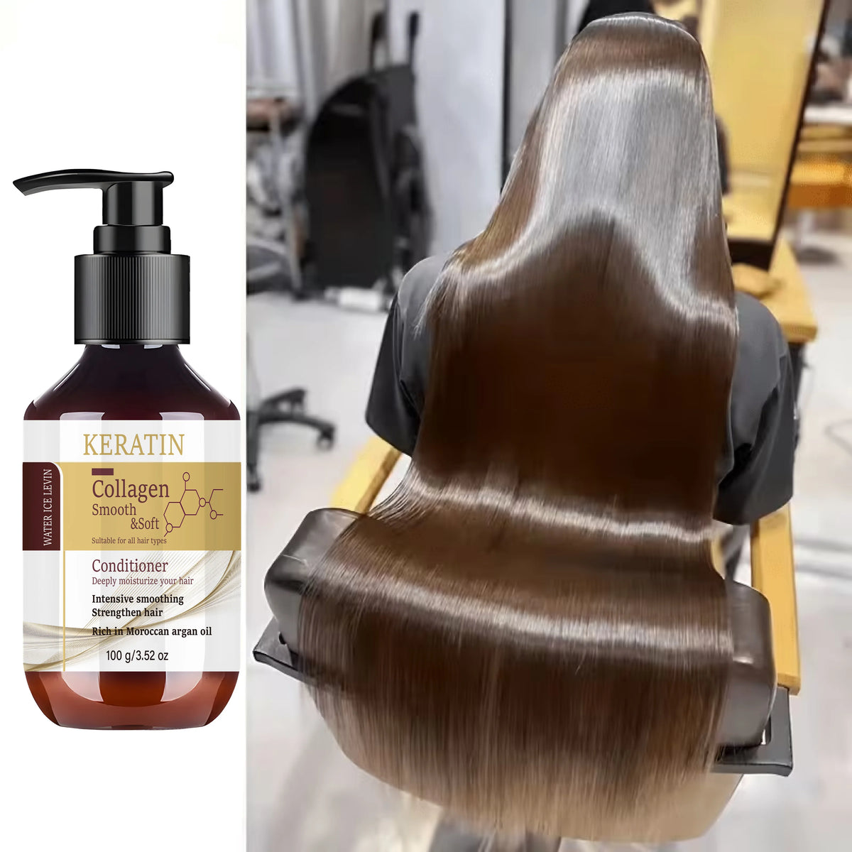 Keratin Collagen Conditioner – Rosemary & Argan Oil Hair Conditioner Qme