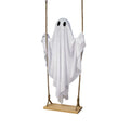 Halloween Glowing Ghost Swing Ornament | LED Hanging Decor Halloween Hanging Ornament Qme A One Size