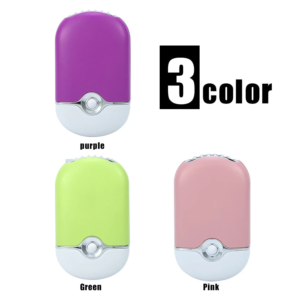 USB Mini Fan – Eyelash Glue Quick Dry Tool, 3 Colors Mini Cooling Fan Qst