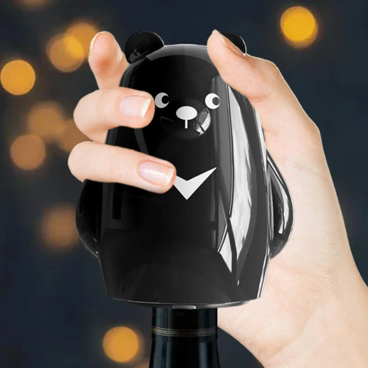 Polar Bear Press Bottle Opener – ABS & Stainless Steel Novelty Bottle Opener Qme