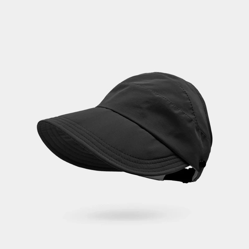 Women's Wide Brim Color-Block Fisherman Sun Hat Wide Brim Sun Hat Qst G one size