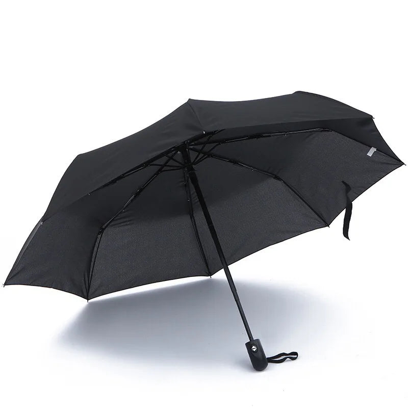 8-Bone Windproof Travel Umbrella – Auto Open & Close Travel Umbrella Qst