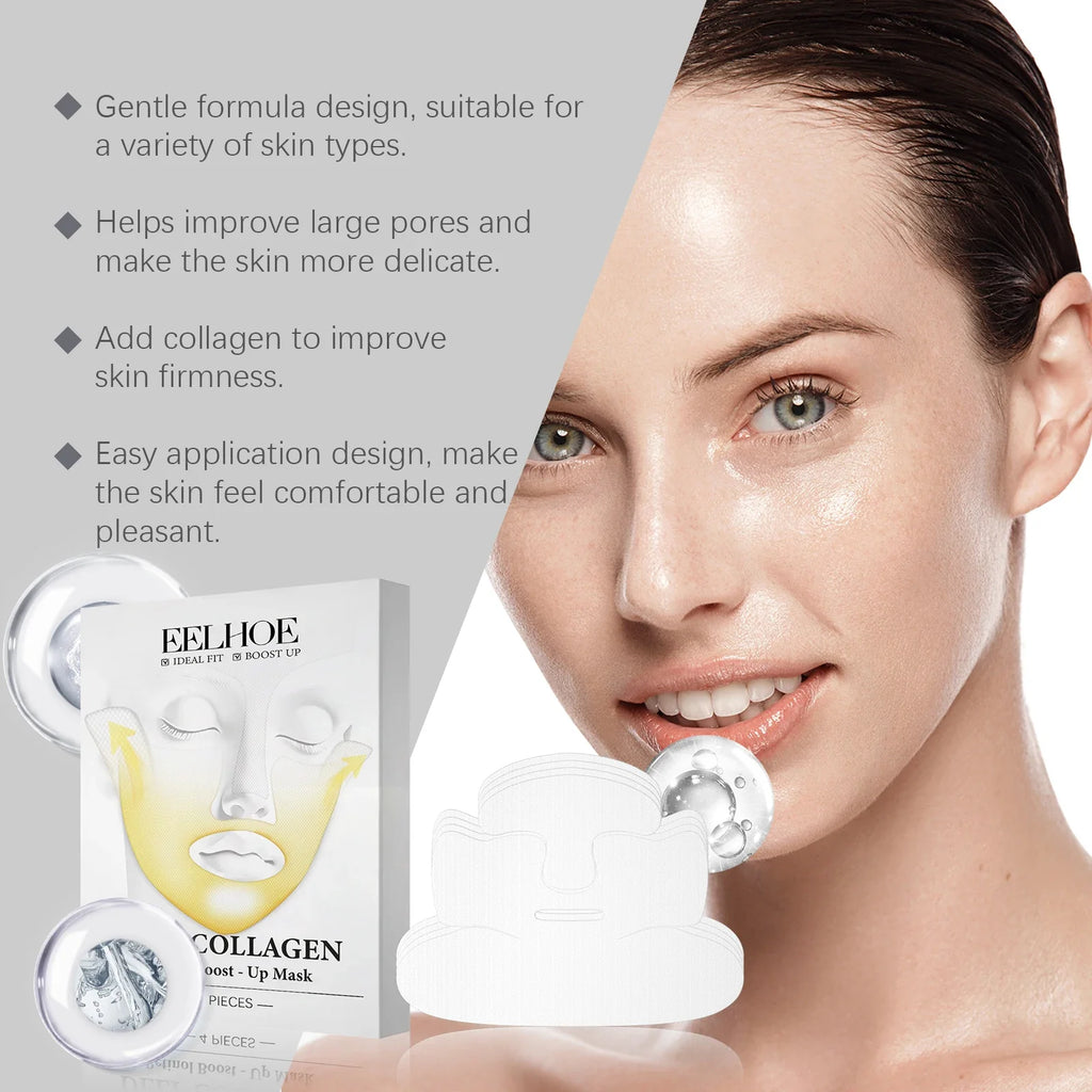 Qme Deep Collagen Retinol Firming & Lifting Facial Mask Firming Facial Mask Qme