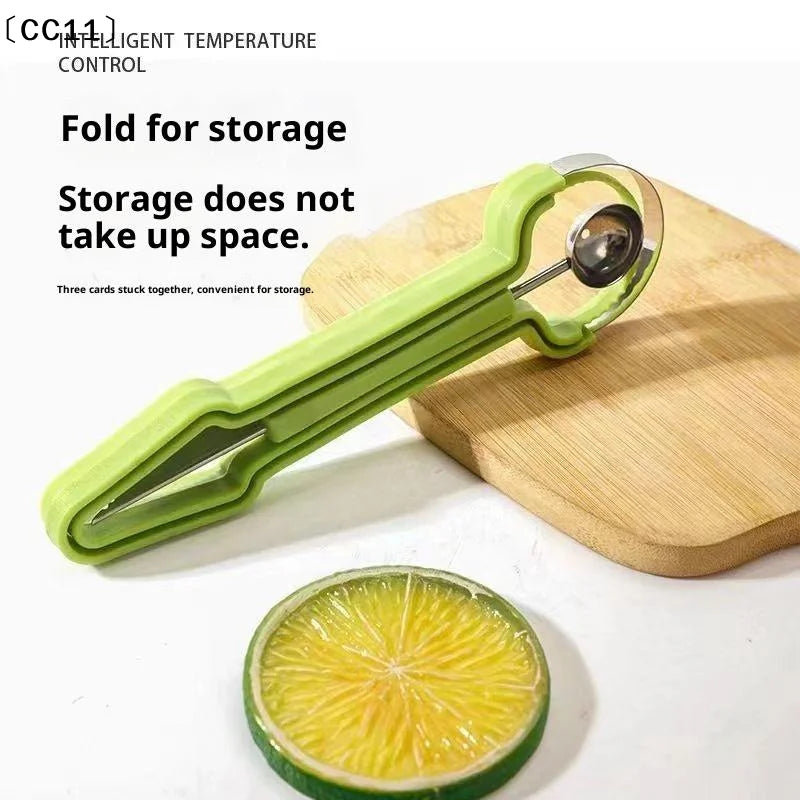 4-in-1 Fruit Knife Baller Scooper & Meat Extractor Tool Fruit Prep Tool Qme Default Title
