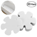 Non-Slip Bathtub Stickers – Safety Tub & Shower Treads Bathtub Safety Stickers Qme White