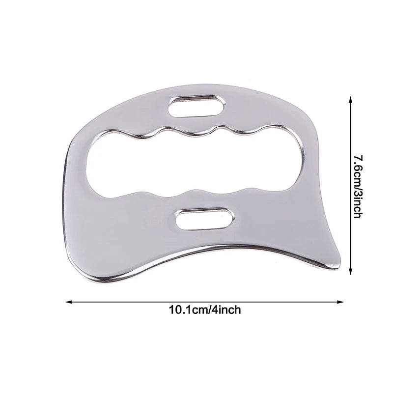 Stainless Steel Gua Sha Scraping Massage Tool | HNKMP Gua Sha Massage Tool Qst Default Title
