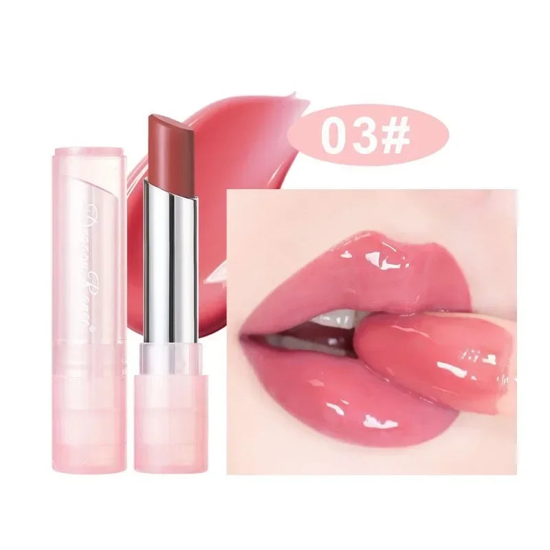 Jelly Tinted Lip Balm Gloss Stick – Moisturizing Lip Primer Tinted Lip Balm Qme 03