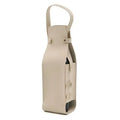 Elegant Reusable PU Leather Wine Bag | Double Layer Tote Wine Bottle Tote Qme A3