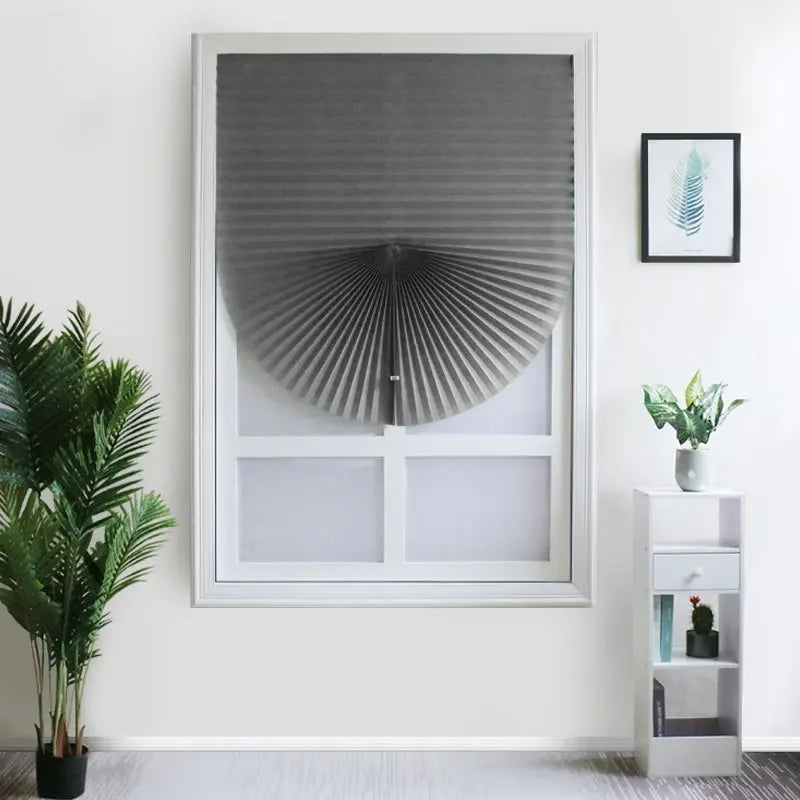 Self-Adhesive Nonwoven Folding Window Shade | 60x150cm Blind Folding Window Shade Qme F 90X180cm