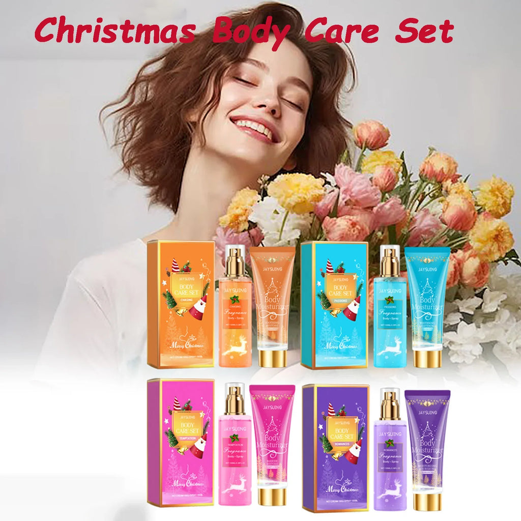 Christmas Scented Moisturizing Body Spray Lotion | 4 Scents Fragrance Body Spray Qme