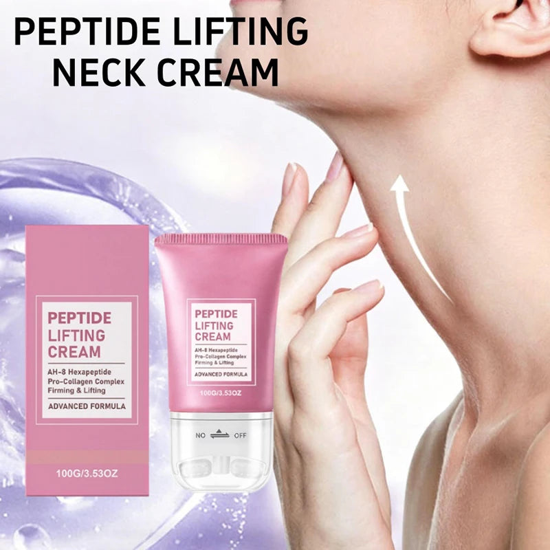 Roller Massage Neck Cream – Glycerin Hydrating Skincare Neck Care Cream Qst