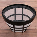 Reusable Basket Coffee Filter – Stainless Steel Mesh Refillable Reusable Coffee Filter Qme 1pc
