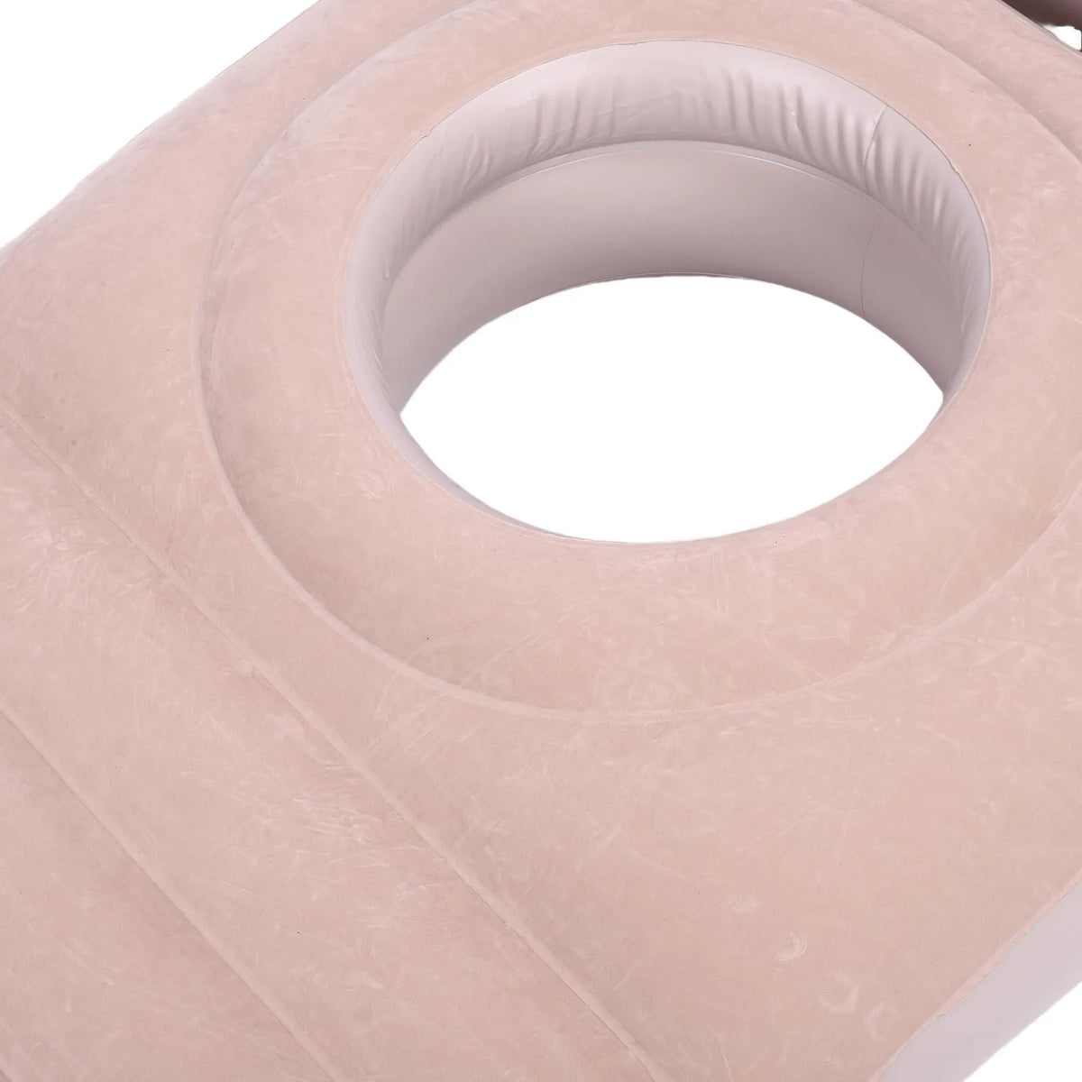 Inflatable Full Body Pillow with Belly Hole | PVC Pool Float Inflatable Pool Float Qst