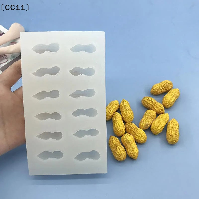 Peanut Silicone Mousse Cake Mold – 2, 8 & 12 Cavity Silicone Cake Mold Qme