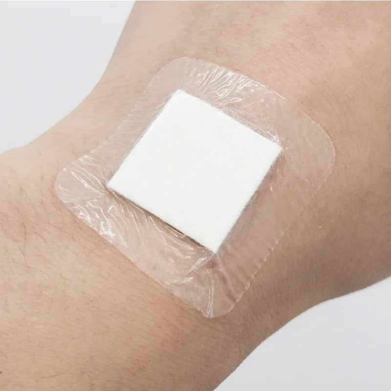 Waterproof Square PU Adhesive Bandage Plasters 38x38mm Adhesive Bandage Plasters Qme