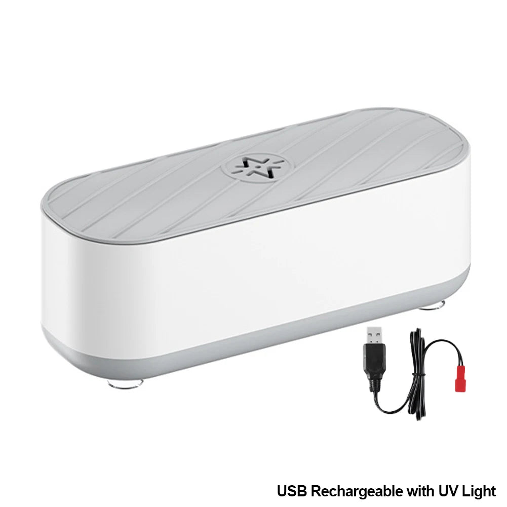 Ultrasonic Cleaner USB & Battery – Jewelry & Glasses Cleaner Ultrasonic Cleaner Qst Rechargeable version
