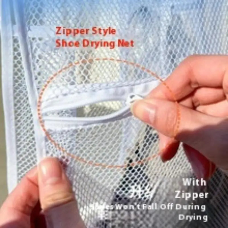 Thick Oxford Mesh Laundry Drying Bag for Shoes & Clothing Laundry Drying Bag Qme