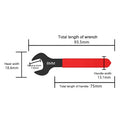 Metric Offset Open End Wrench U-Shaped Spanner 7–31mm Offset Open End Wrench Qme A1