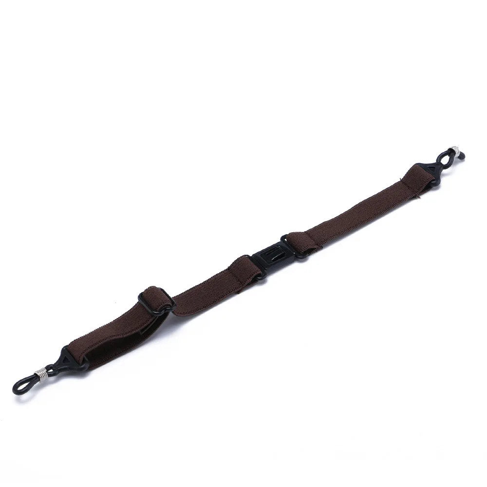 VOPHA Anti-Slip Sports Eyeglasses Strap – Adjustable Retainer Eyeglasses Strap Qst 1PC-Brown