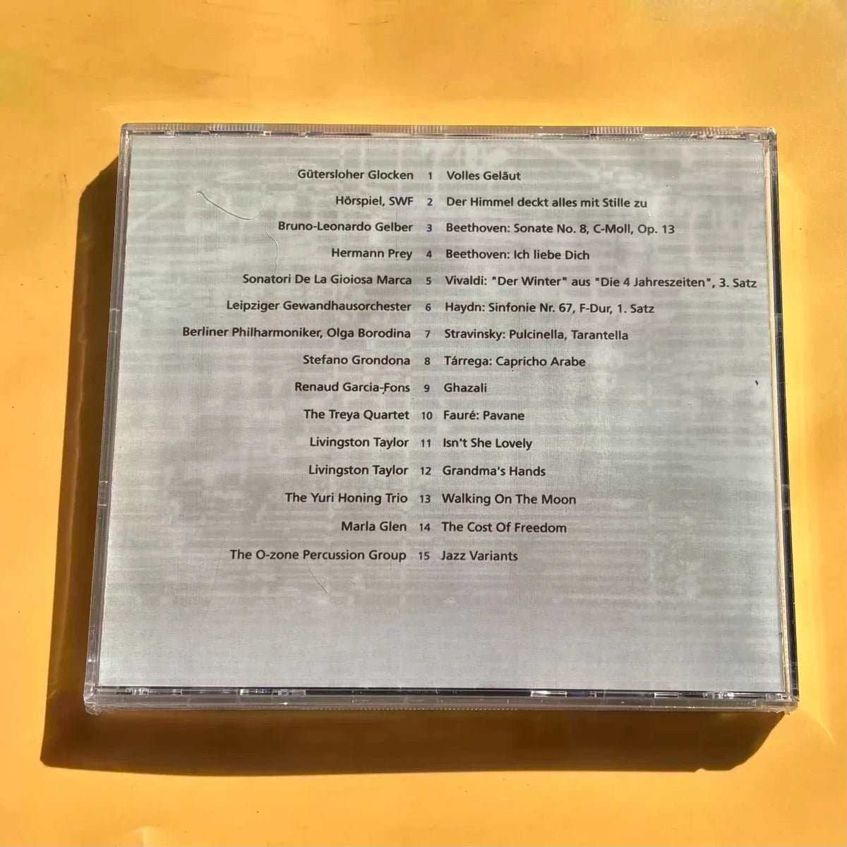 Atmospheric Ambient Experimental Music CD – German Concept Album Music CD Qme