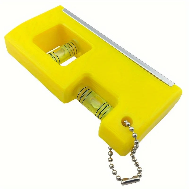 Mini Magnetic Torpedo Level with Bubble Vial & Hanging Chain Torpedo Level Tool Qme