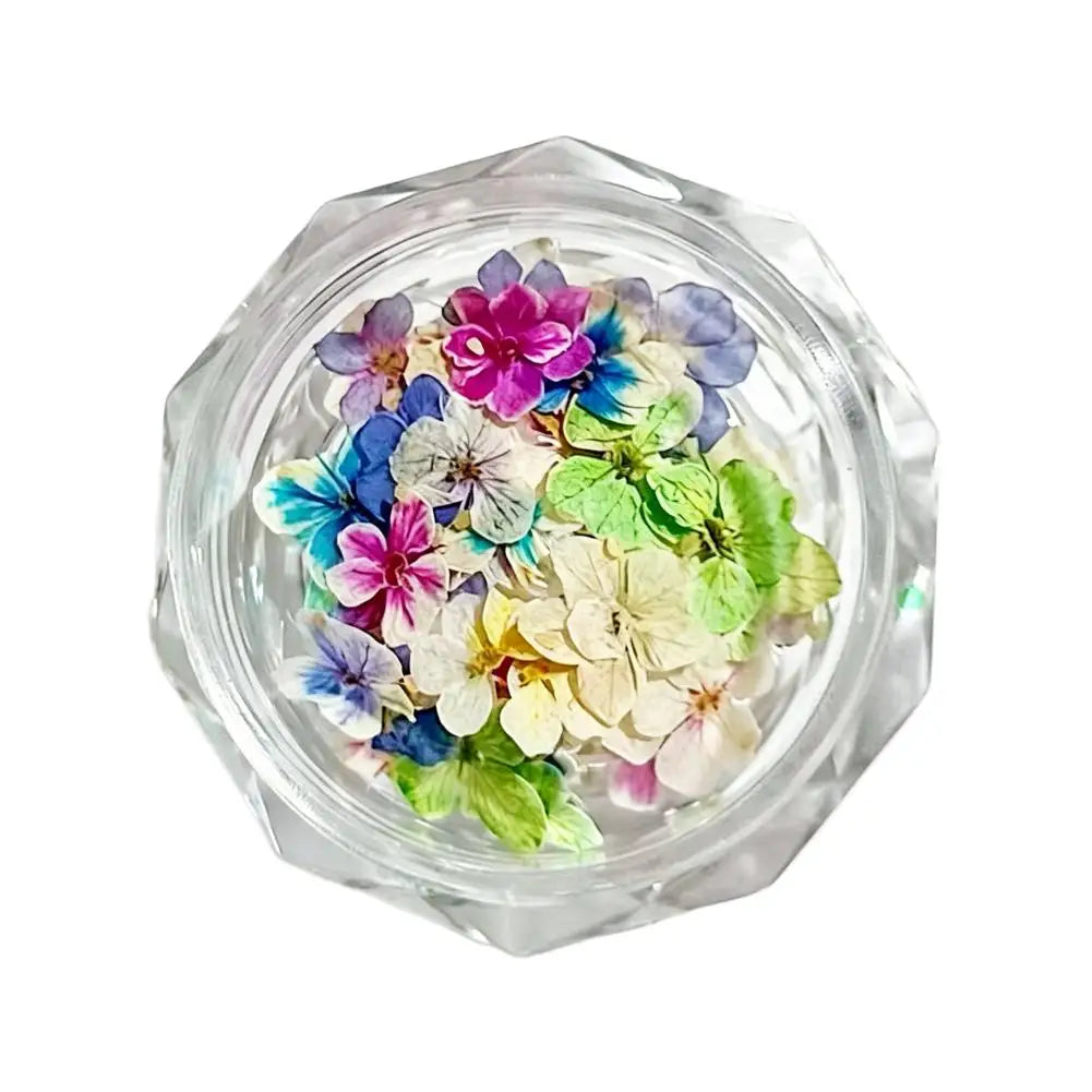 3D Dried Flower Nail Art Stickers – Floral Decal Mix Nail Art Stickers Qme F CN