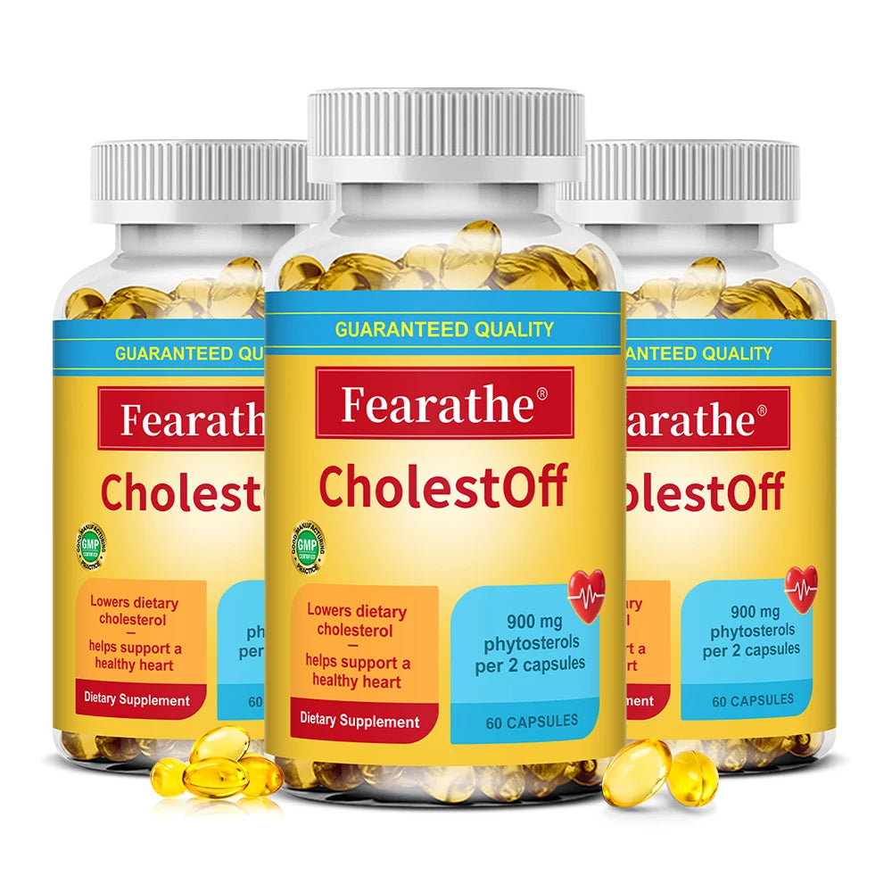 VITALXTRA Phytosterol Capsules – Heart & Lipid Wellness Wellness Supplement Qst 60 count-3 bottle