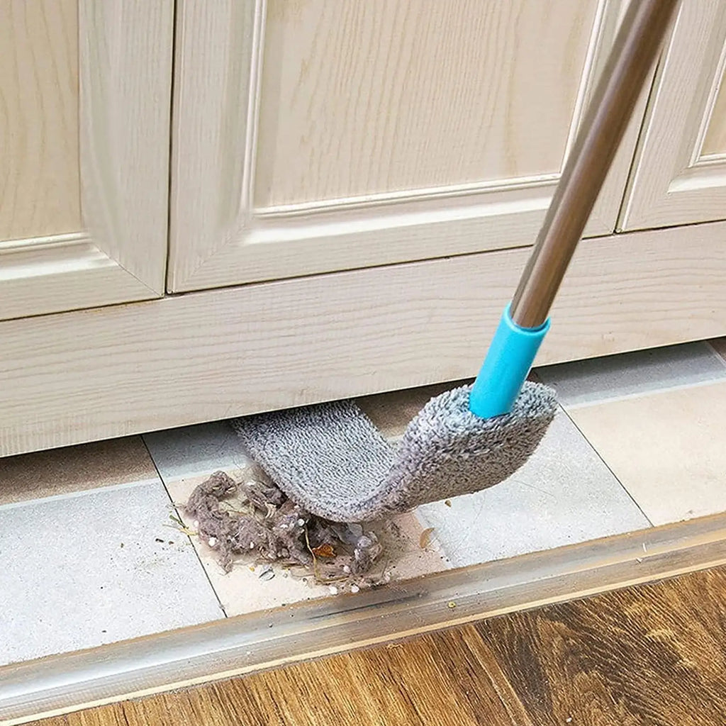 Retractable Flat Duster – Washable Under Appliance Cleaning Tool Retractable Duster Qst