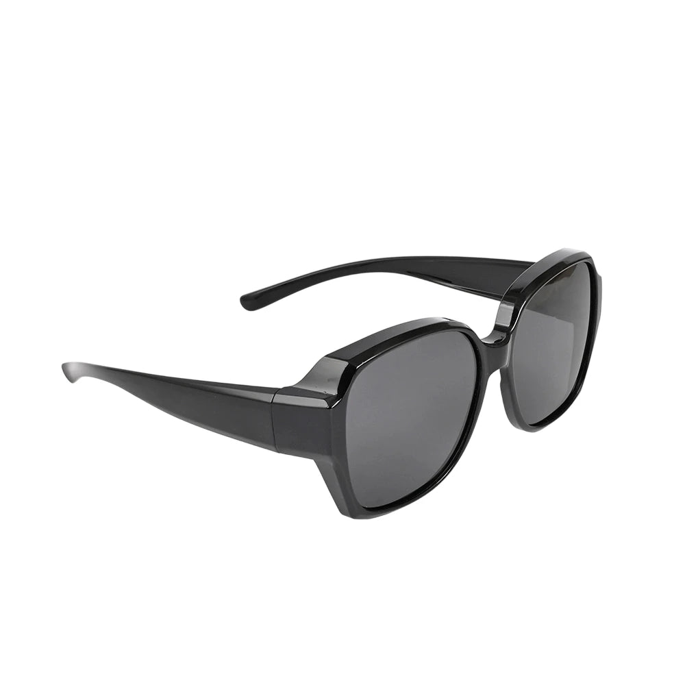 VOPHA Oversized Fit-Over Sunglasses UV400 Square Frame T01 Oversized Sunglasses Qst