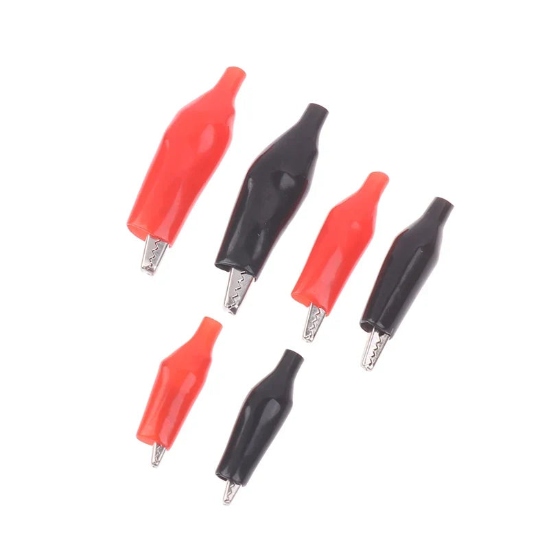 Metal Alligator Clip Crocodile Electrical Clamp Testing Probes Electrical Testing Clips Qme