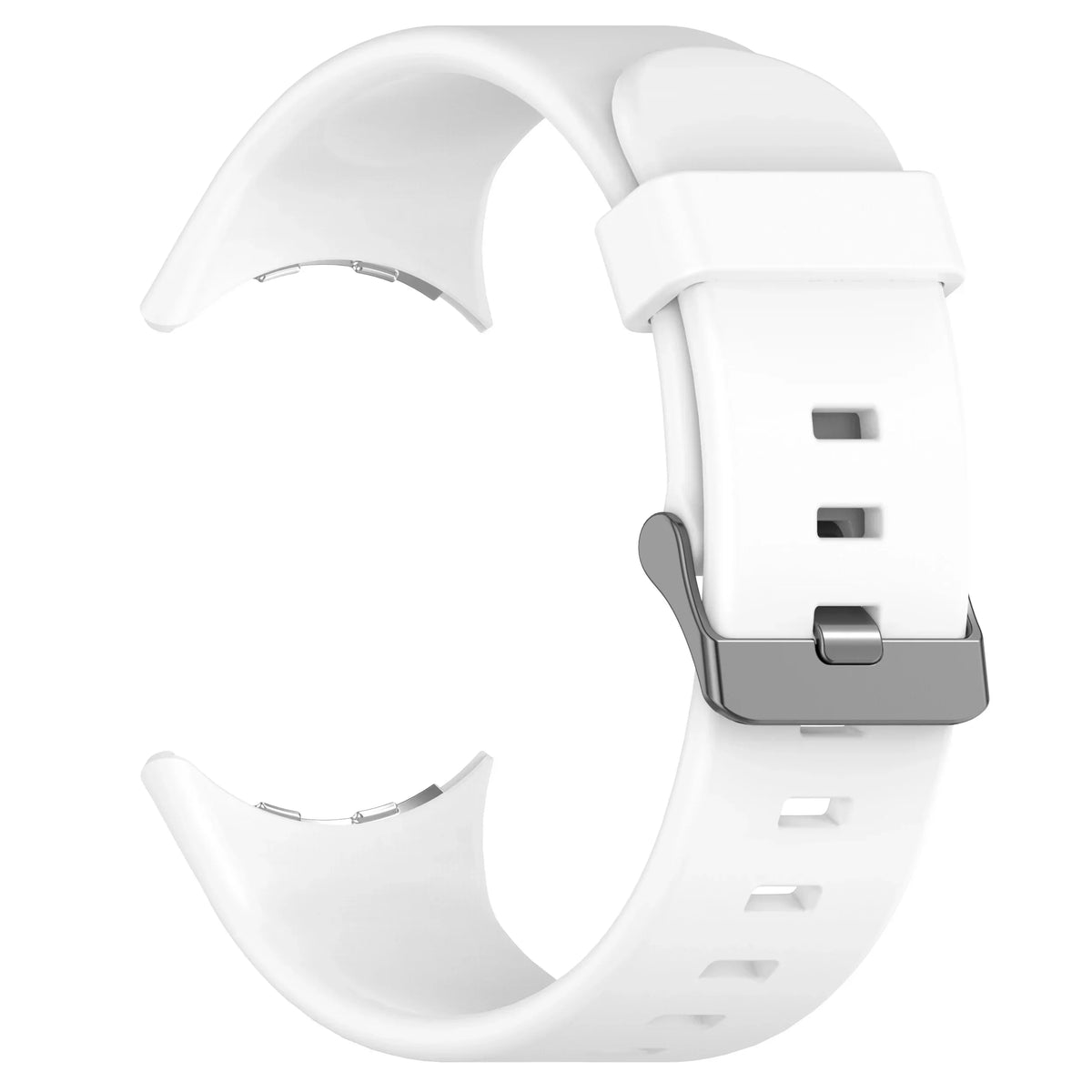 Silicone Sport Band for Google Pixel Watch 3 – 13 Colors Silicone Watch Band Qme White Pixel Watch 3 45mm
