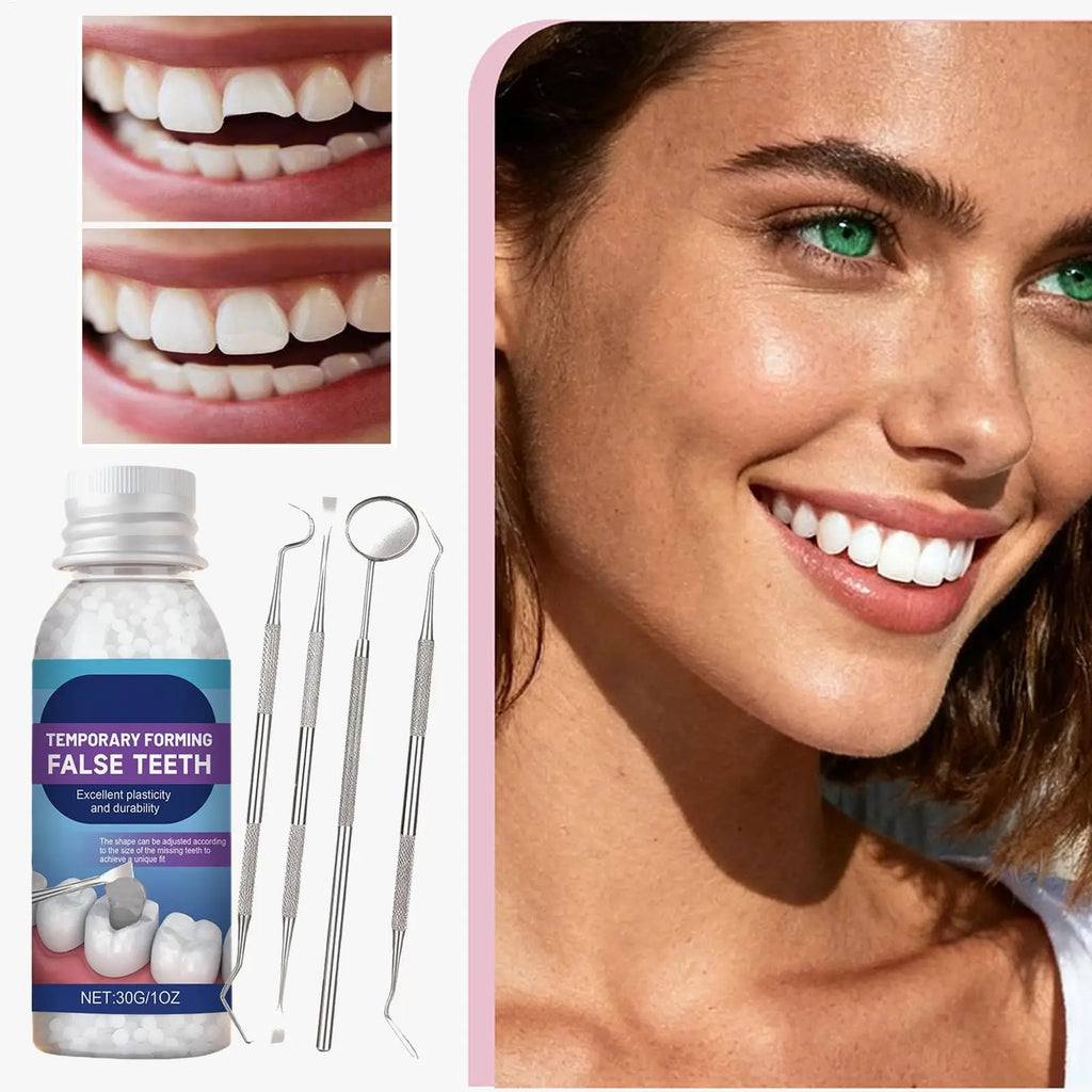 Pliable Teeth Repair Bonding Glue – Strong Hold 30g Dental Repair Adhesive Qme