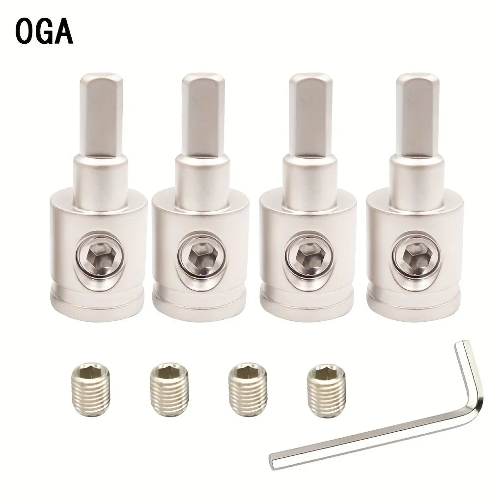 Car Amp Input Reducer 0 to 8 AWG Pin Power Ground Adapter 4pc Amp Wire Adapter Qme