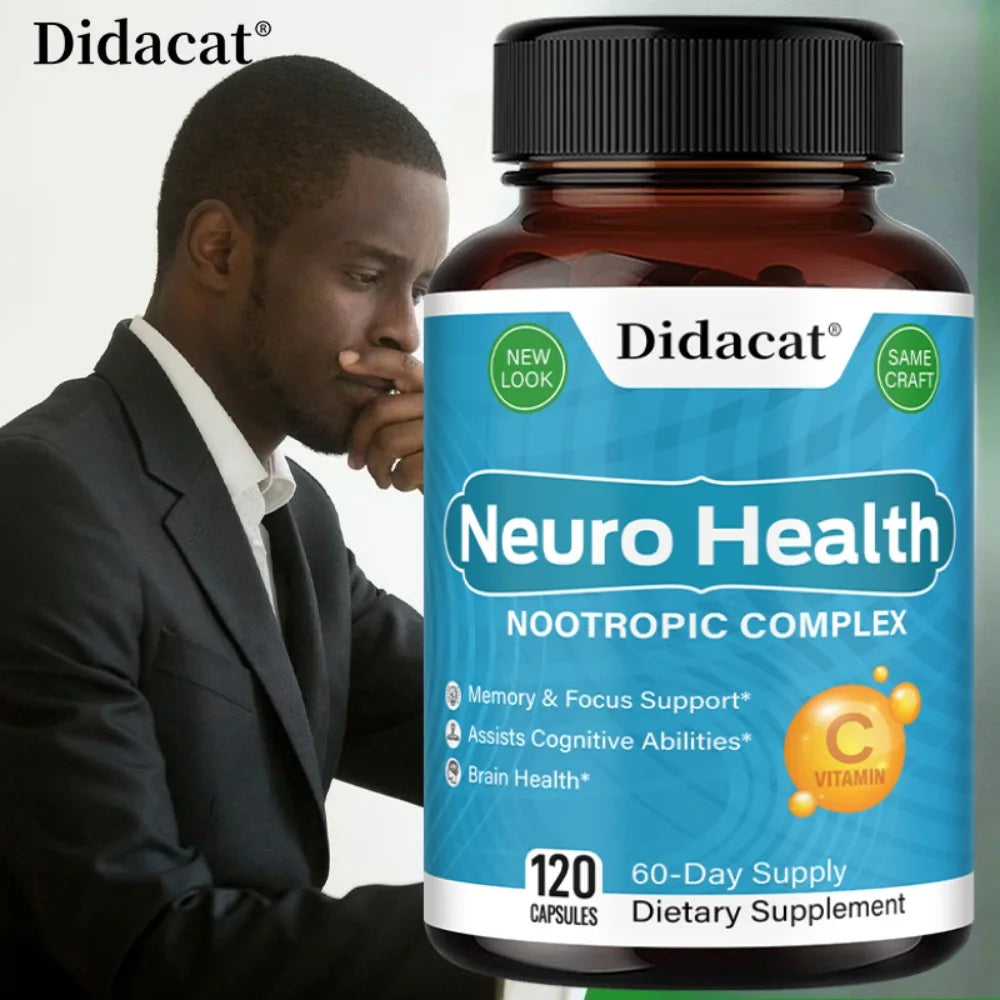 Bacopa Extract Capsules – Memory & Mental Clarity Support Herbal Supplement Qst