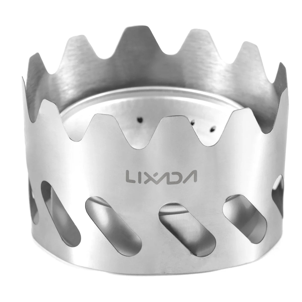 Mini Alcohol Camping Stove | Aluminum + Stainless Windshield Alcohol Camping Stove Qme