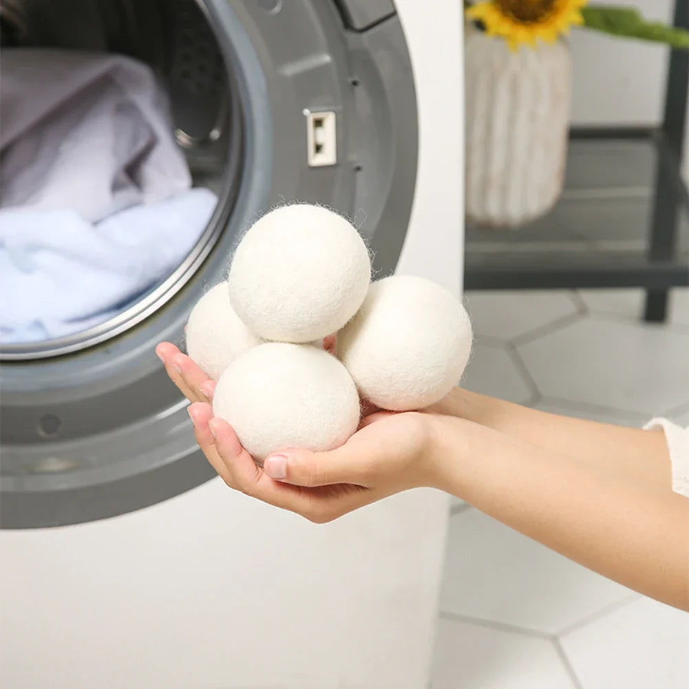 Organic Wool Dryer Balls – Eco Laundry, Faster Drying Wool Dryer Balls Qme