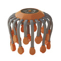 24-Head Electric Scalp Massager – Bluetooth & LCD, 5 Modes Electric Scalp Massager Qst Orange