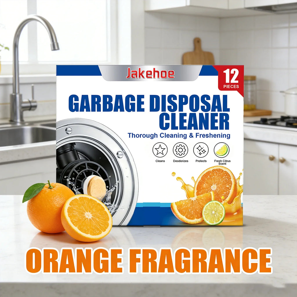 Garbage Disposal Cleaner & Deodorizer Tablets | 4 Scents Disposal Cleaning Tablets Qme