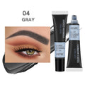 Waterproof Tear-Off Dye Eyebrow Cream | Long-Lasting Tint Eyebrow Tint Cream Qme 04 GRAY