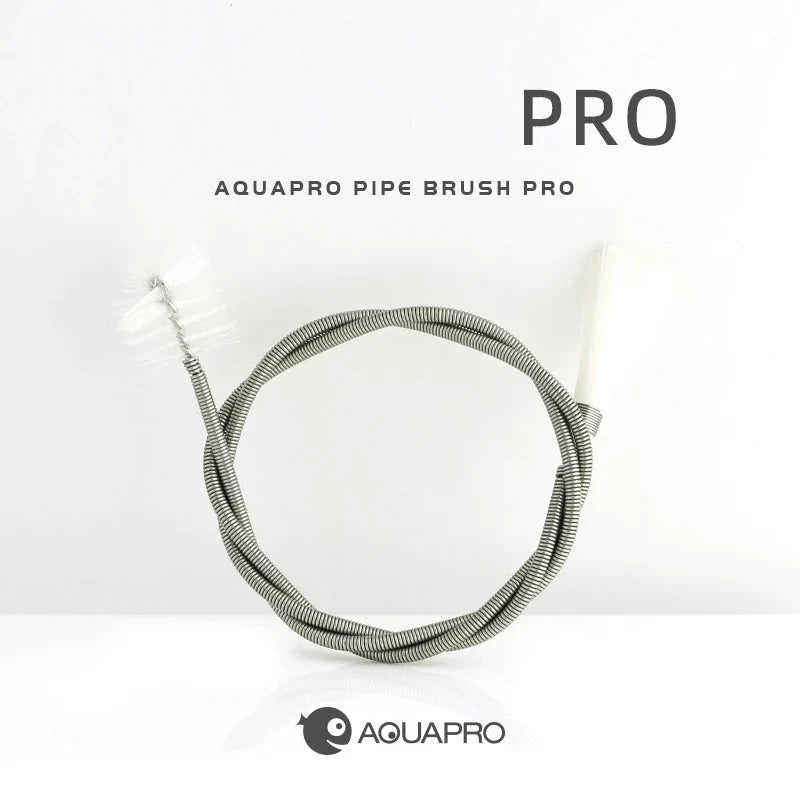 Aquarium Spring Brush Cleaning Tool – Fish Tank & Fishbowl Aquarium Cleaning Brush Qme