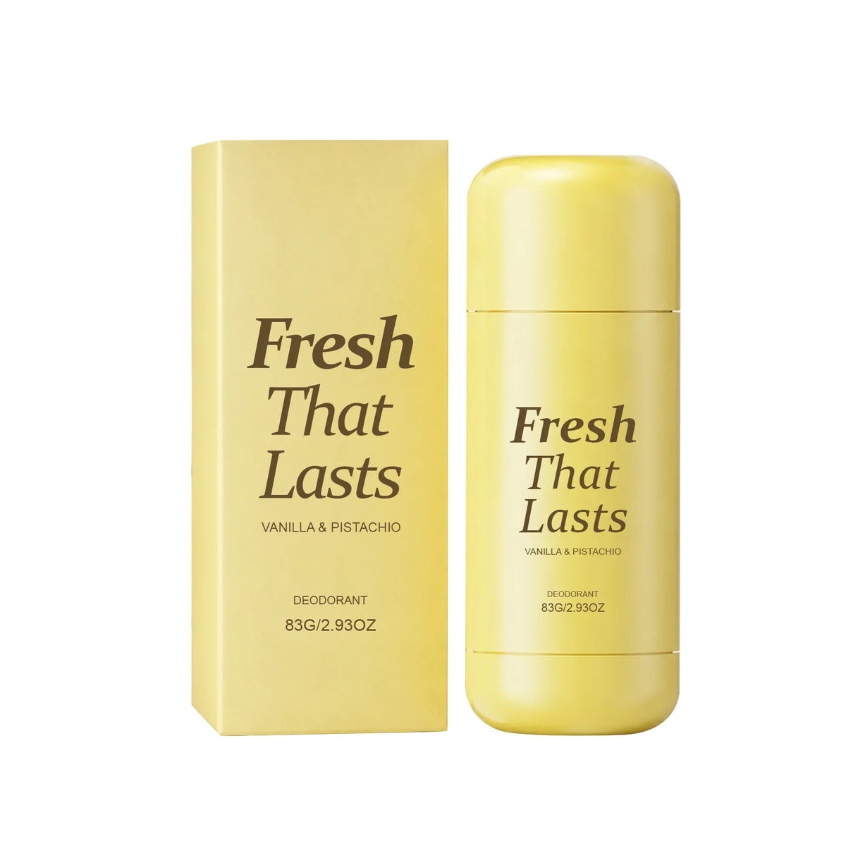 Vanilla Deodorant Stick – Kojic Acid, Turmeric & Vitamin C 83g Deodorant Stick Qst 83g Boxed