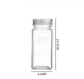Transparent Seasoning Bottle & Storage Tray for BBQ & Kitchen Spice Storage Set Qme 1Pcs