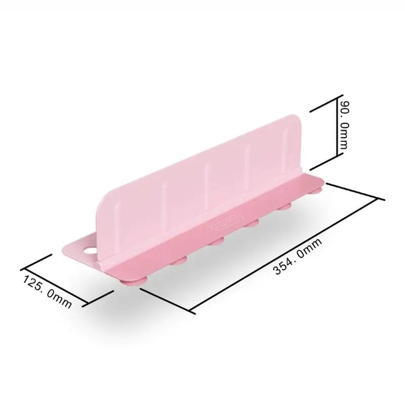 Silicone Sink Splash Guard & Drain Storage Tray Sink Splash Guard Qme