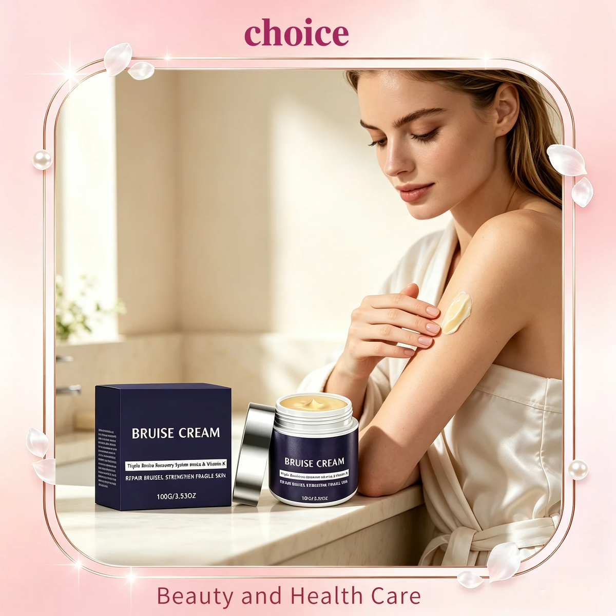 Arnica Bruise Repair Cream – Vitamin K & Calendula, 100g Skin Repair Cream Qst