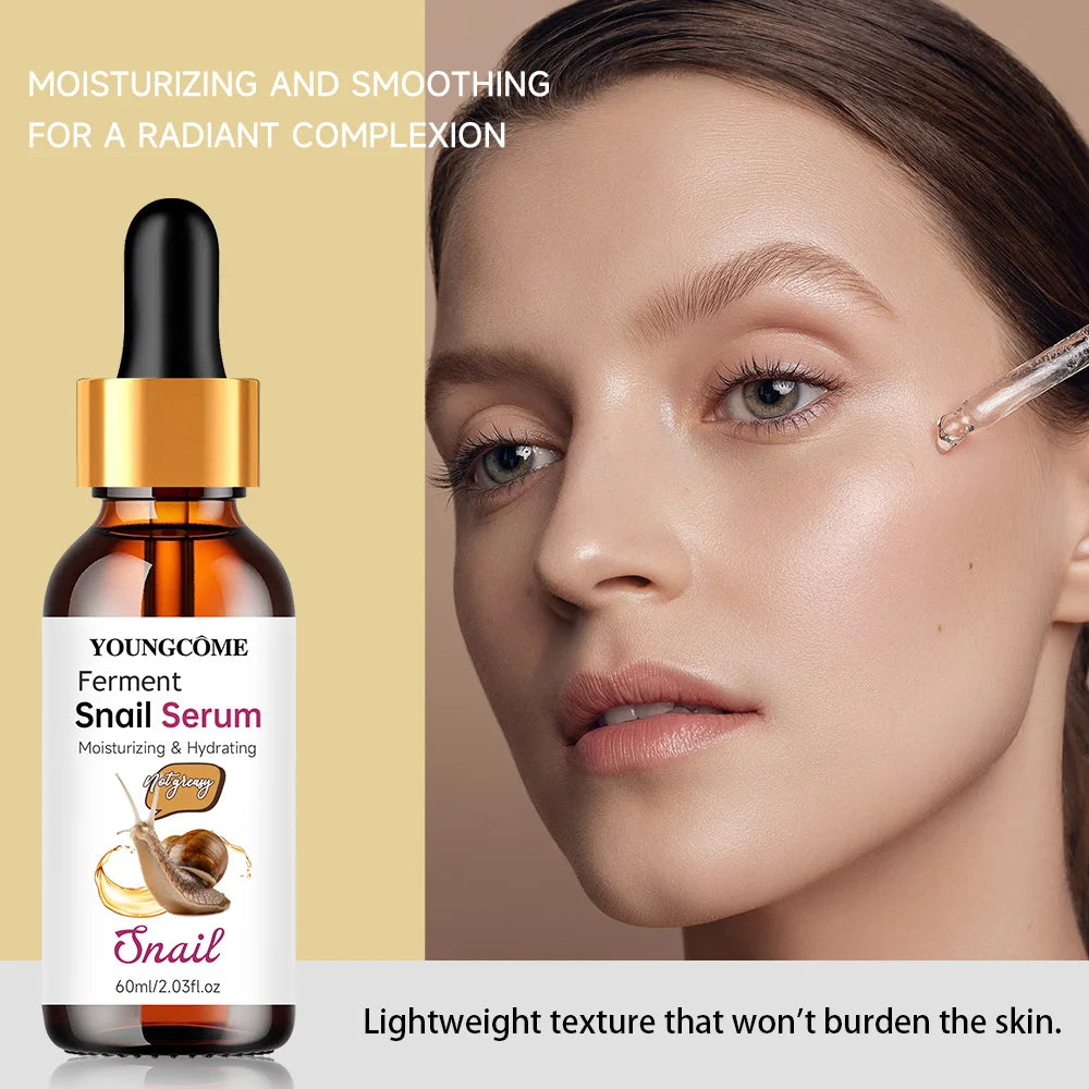 YOUNGCOME Snail Collagen Face Serum – Korean Skin Care Face Serum Qst