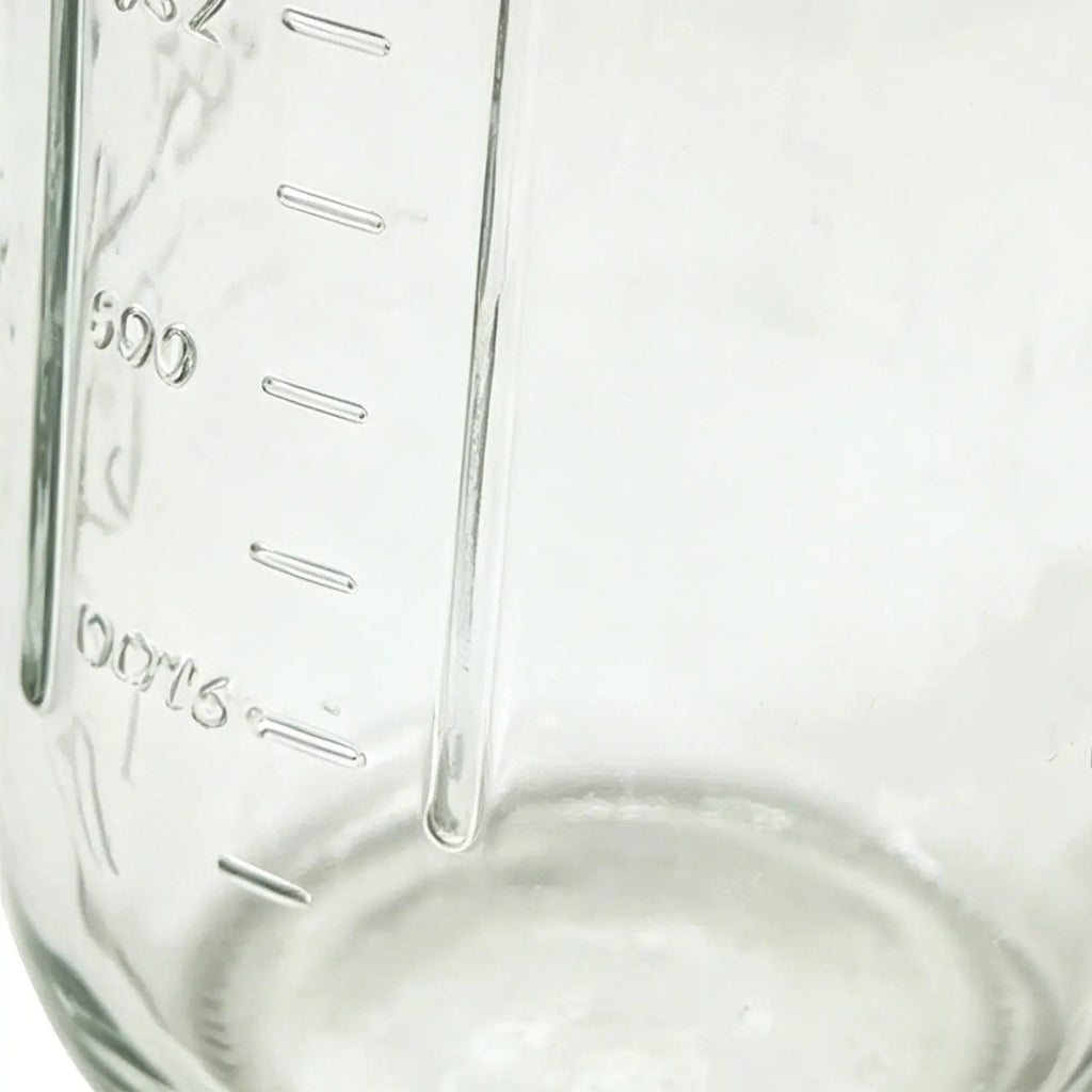 Stackable Clear Glass Wide Mouth Sprouting Jar Kit Sprouting Jar Kit Qme