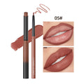 QIBEST 12 Colors Nude Waterproof Lip Liner Pencil Set Lip Liner Pencil Set Qme 05