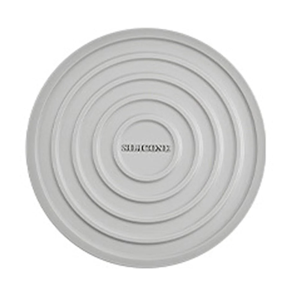 Silicone Trivet Mats & Pot Holders – Round Insulated Coasters Silicone Trivet Mat Qme Grey 18cm Round