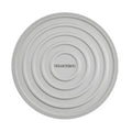 Silicone Trivet Mats & Pot Holders – Round Insulated Coasters Silicone Trivet Mat Qme Grey 18cm Round