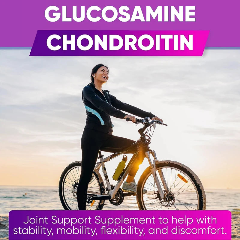Glucosamine Chondroitin Turmeric MSM Triple Strength Joint Support Joint Support Supplement Qst
